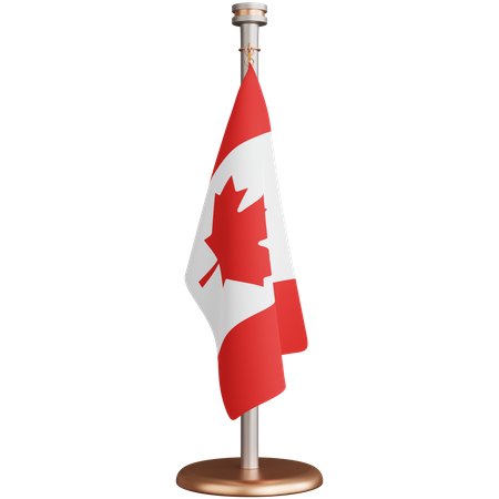 Bandeira do Canada  3D Icon