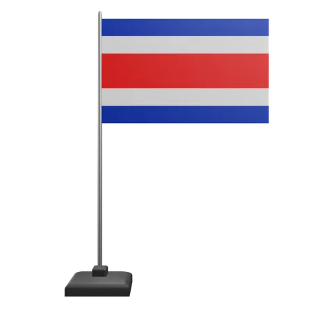 Bandeira da costa rica  3D Icon