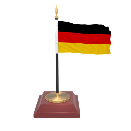 Bandeira da alemanha  3D Icon