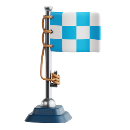 Bandeira da Baviera  3D Icon