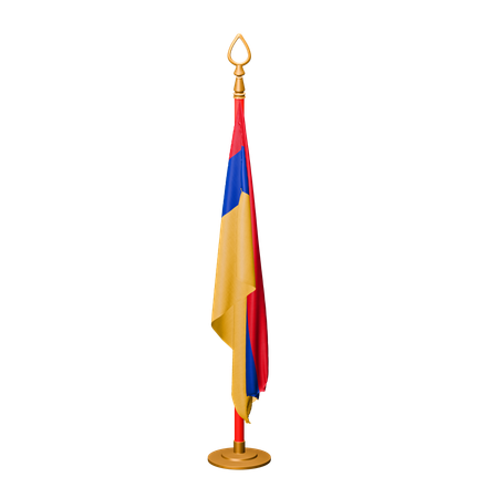 Bandeira da colômbia  3D Icon