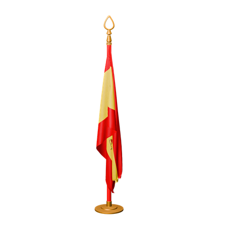 Bandeira da espanha  3D Icon