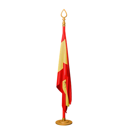 Bandeira da espanha  3D Icon