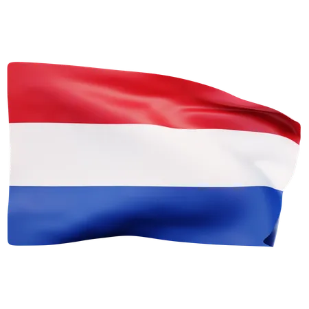 Bandeira da Holanda  3D Icon