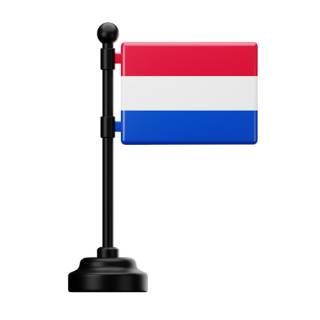 Bandeira da Holanda  3D Icon