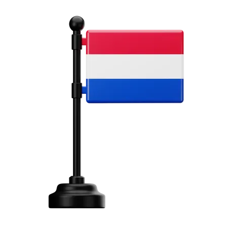 Bandeira da Holanda  3D Icon