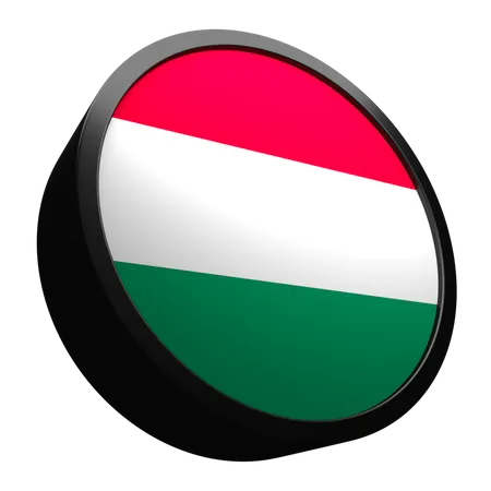 Bandeira da Hungria  3D Flag