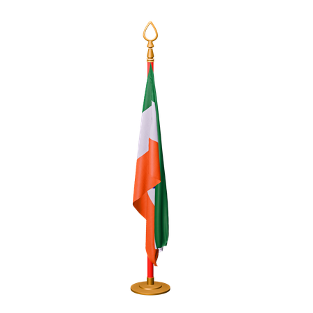 Bandeira da Índia  3D Icon