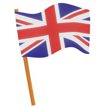 Bandeira da Inglaterra  3D Icon