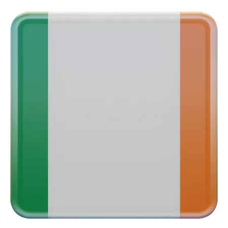 Bandeira da irlanda  3D Flag