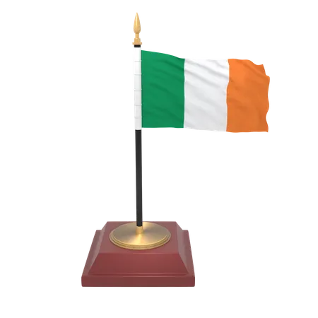 Bandeira da irlanda  3D Icon