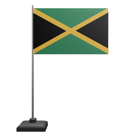 Bandeira da jamaica  3D Icon
