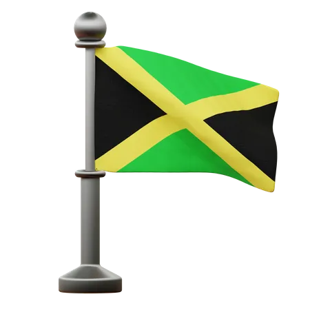 Bandeira da jamaica  3D Icon