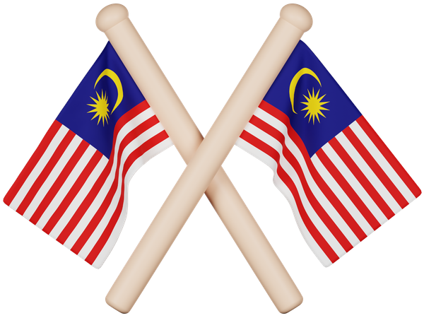 Bandeira da Malásia  3D Icon