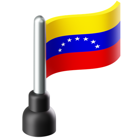 Bandeira da Venezuela  3D Icon