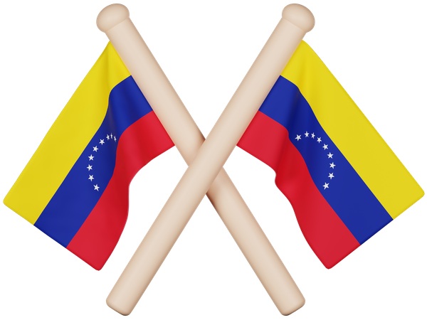 Bandeira venezuelana  3D Icon