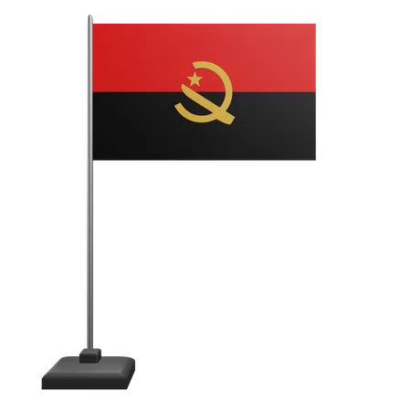 Bandeira de angola  3D Icon