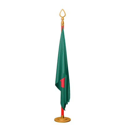 Bandeira de bangladesh  3D Icon