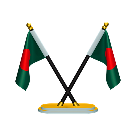 Bandeira de bangladesh  3D Icon