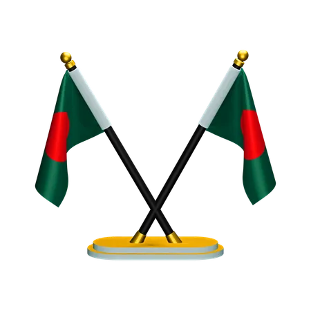 Bandeira de bangladesh  3D Icon