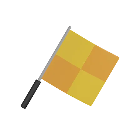 Bandeira de corrida  3D Icon