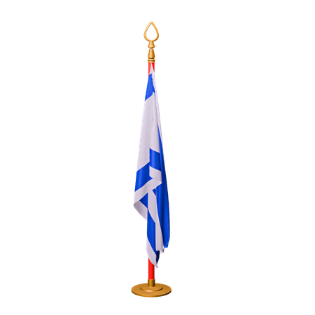 Bandeira de israel  3D Icon