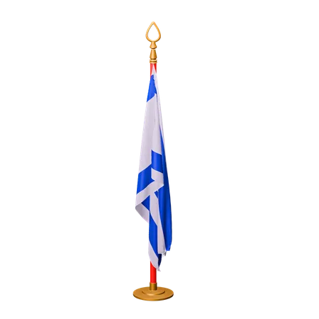 Bandeira de israel  3D Icon