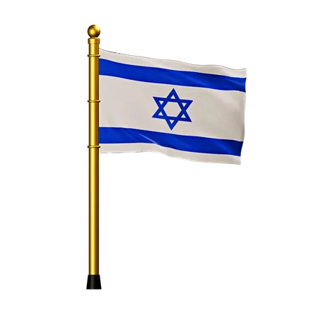 Bandeira de israel  3D Icon