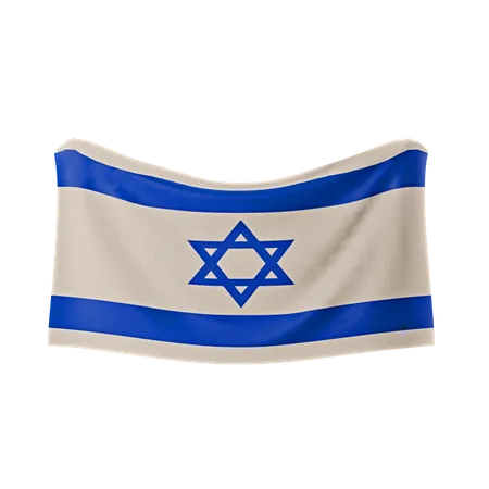 Bandeira de israel  3D Icon