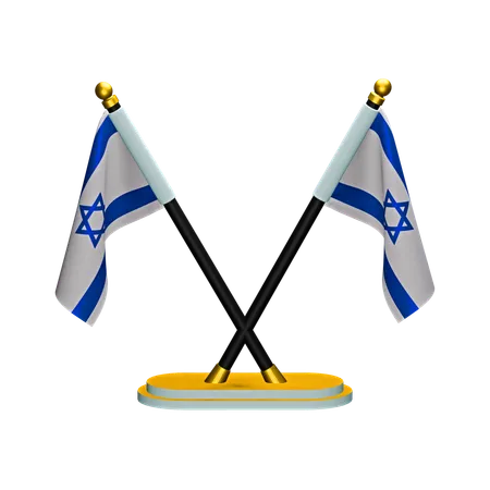 Bandeira de israel  3D Icon