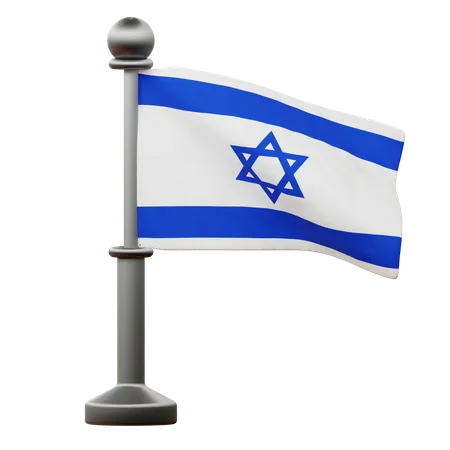 Bandeira de israel  3D Icon