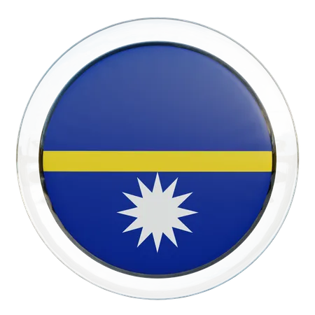 Bandeira de nauru  3D Flag