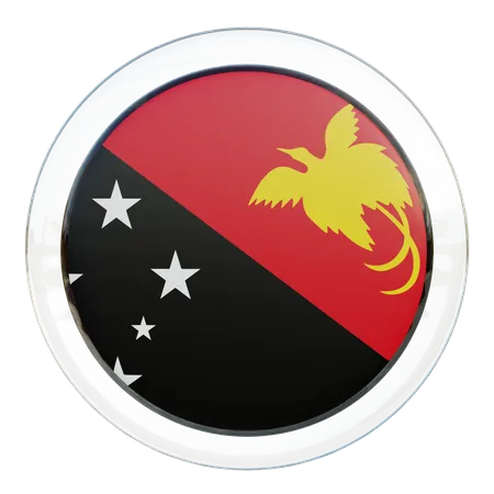 Bandeira de papua nova guiné  3D Flag