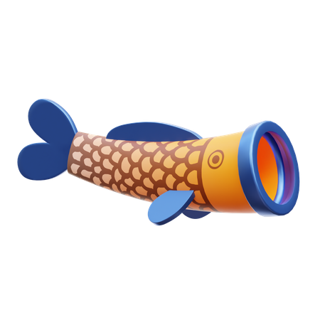 Bandeira de peixe  3D Icon