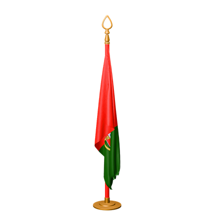 Bandeira de portugal  3D Icon