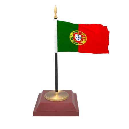 Bandeira de portugal  3D Icon