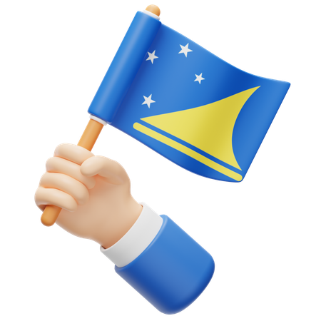 Bandeira de Tokelau  3D Icon