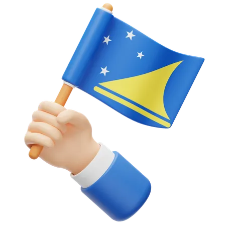 Bandeira de Tokelau  3D Icon