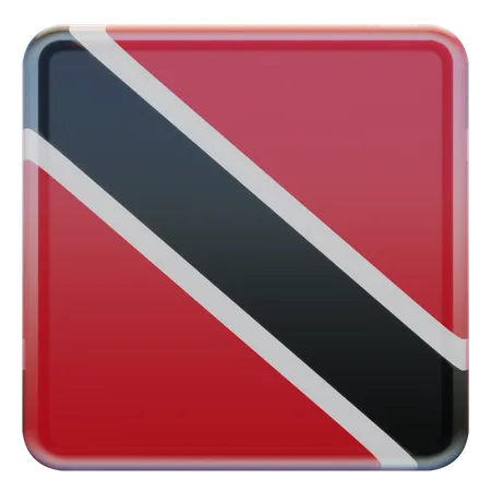 Bandeira de Trinidad e Tobago  3D Flag