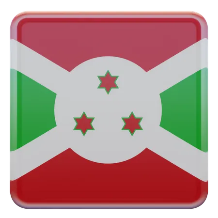 Bandeira do burundi  3D Flag