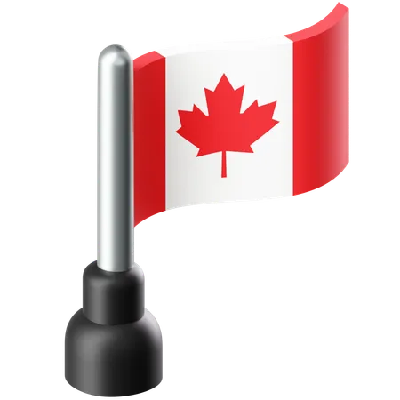 Bandeira do Canadá  3D Icon