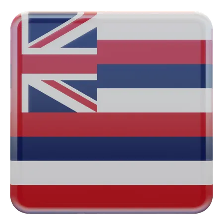 Bandeira do Havaí  3D Flag