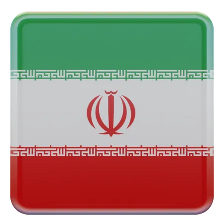 Bandeira do Irã  3D Flag