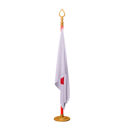 Bandeira do japão  3D Icon