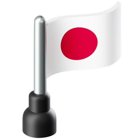 Bandeira do Japão  3D Icon