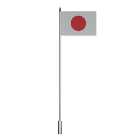 Bandeira do japão  3D Icon