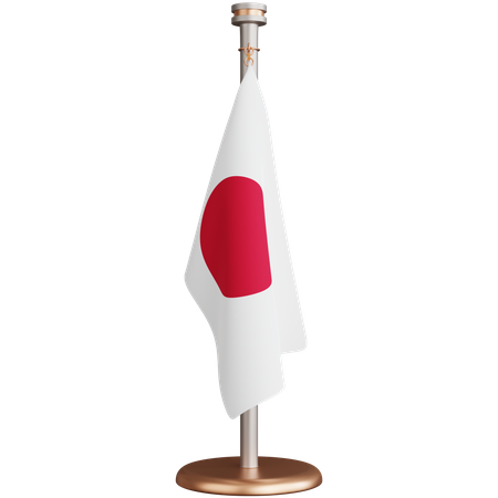 Bandeira do japão  3D Icon