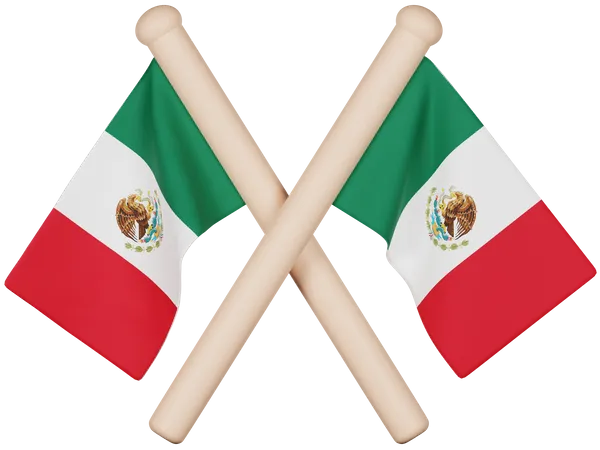 Bandeira do México  3D Icon