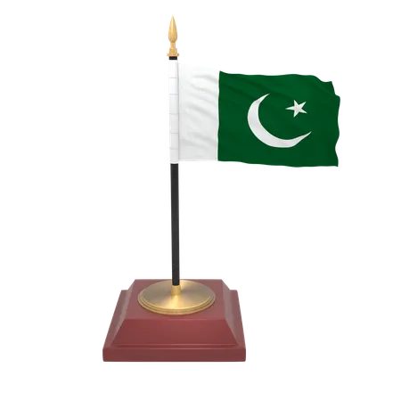 Bandeira do Paquistão  3D Icon