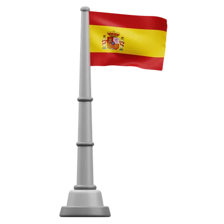 Bandeira da espanha  3D Icon